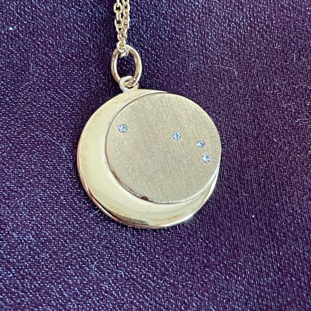 Silpada Gold Plated ARIES necklace